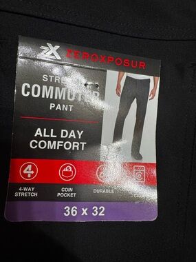 ZeroXposur Black Commuter Pants - 36x32